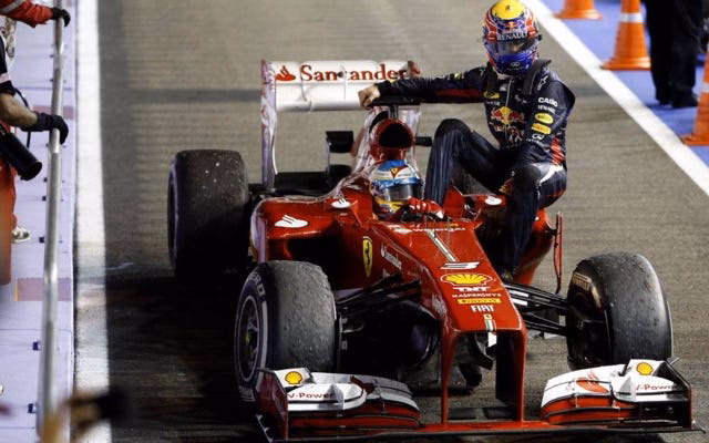 How many taxi lines are there at the British Grand Prix?