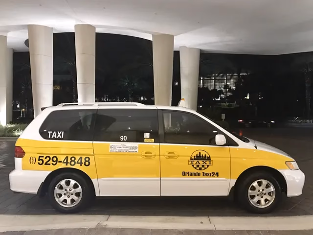 Can I book a taxi with a car seat in Orlando?