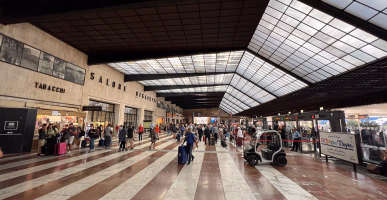 Is Firenze Santa Maria Novella a train station?
