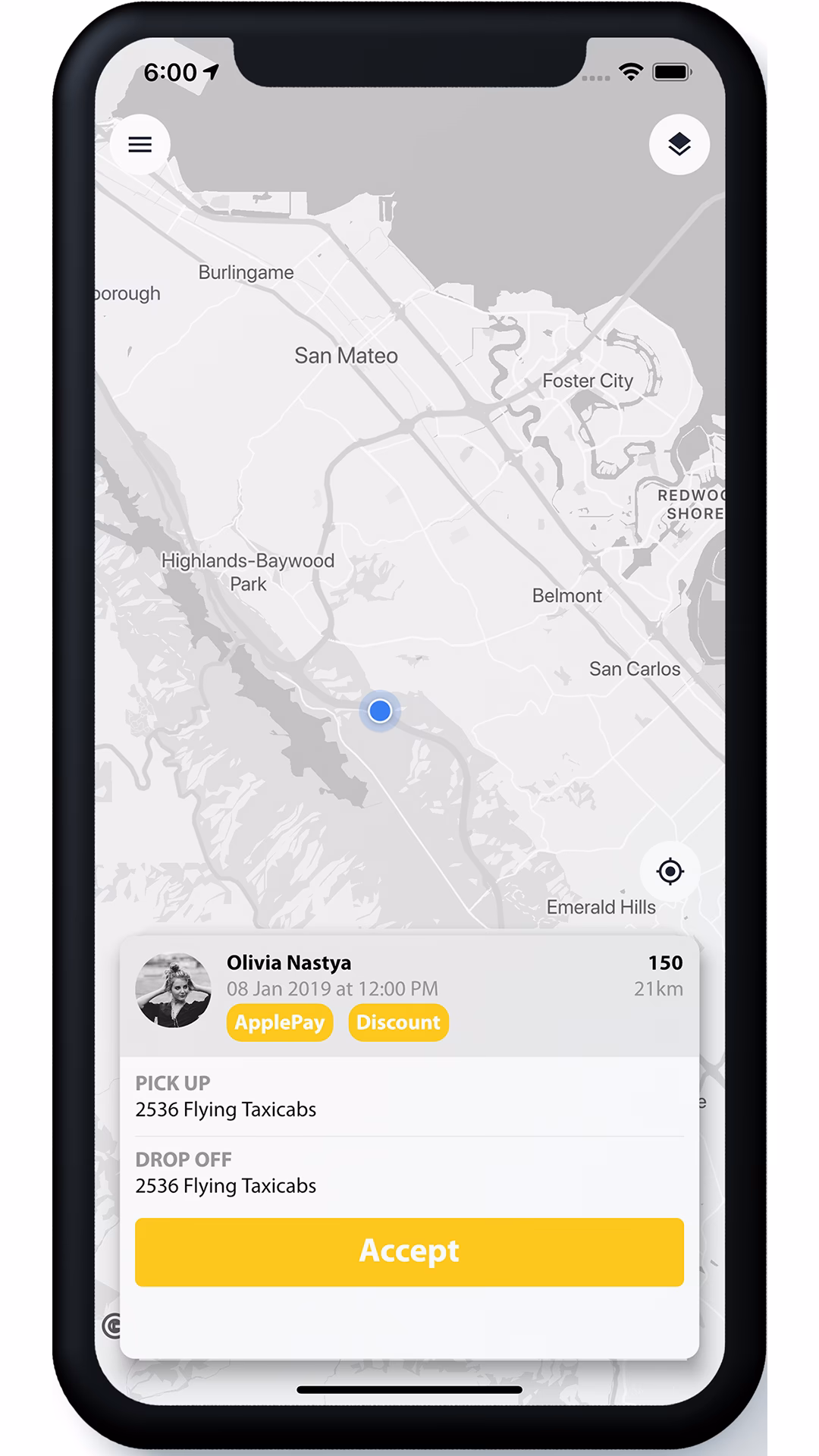 What is flutter food app UI Kit?