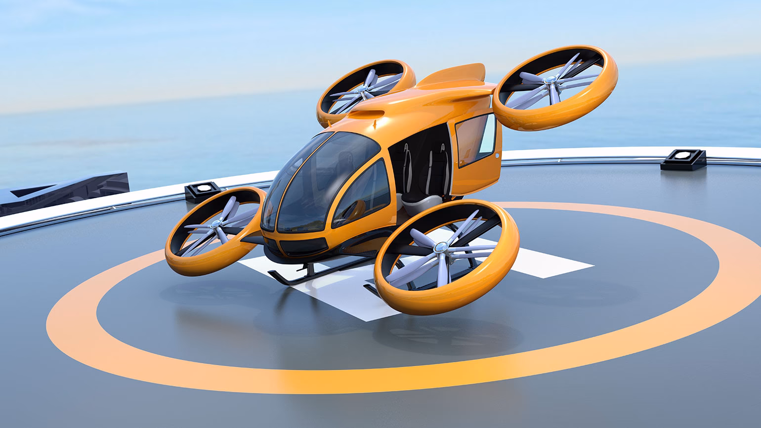Will a flying taxi reduce travel times between Heathrow and London?
