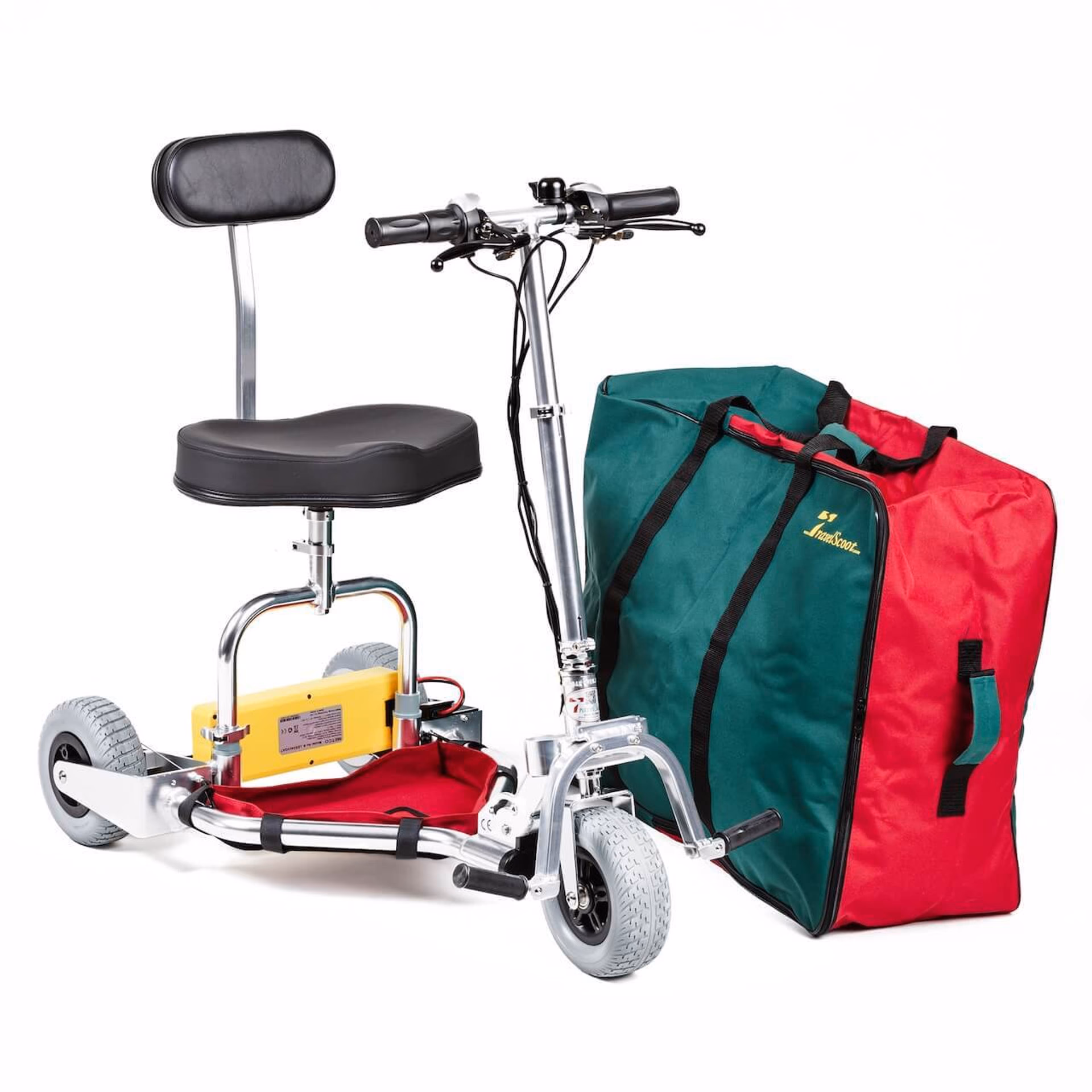 What is a folding mobility scooter?