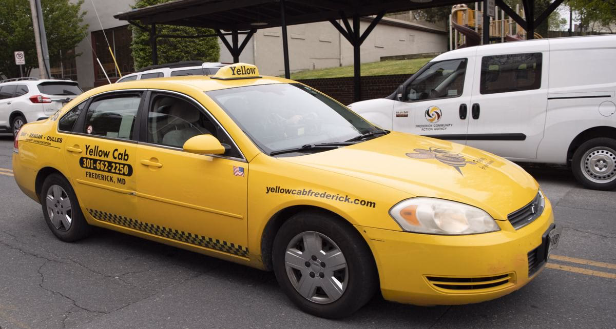 Does Frederick County offer a taxi service?