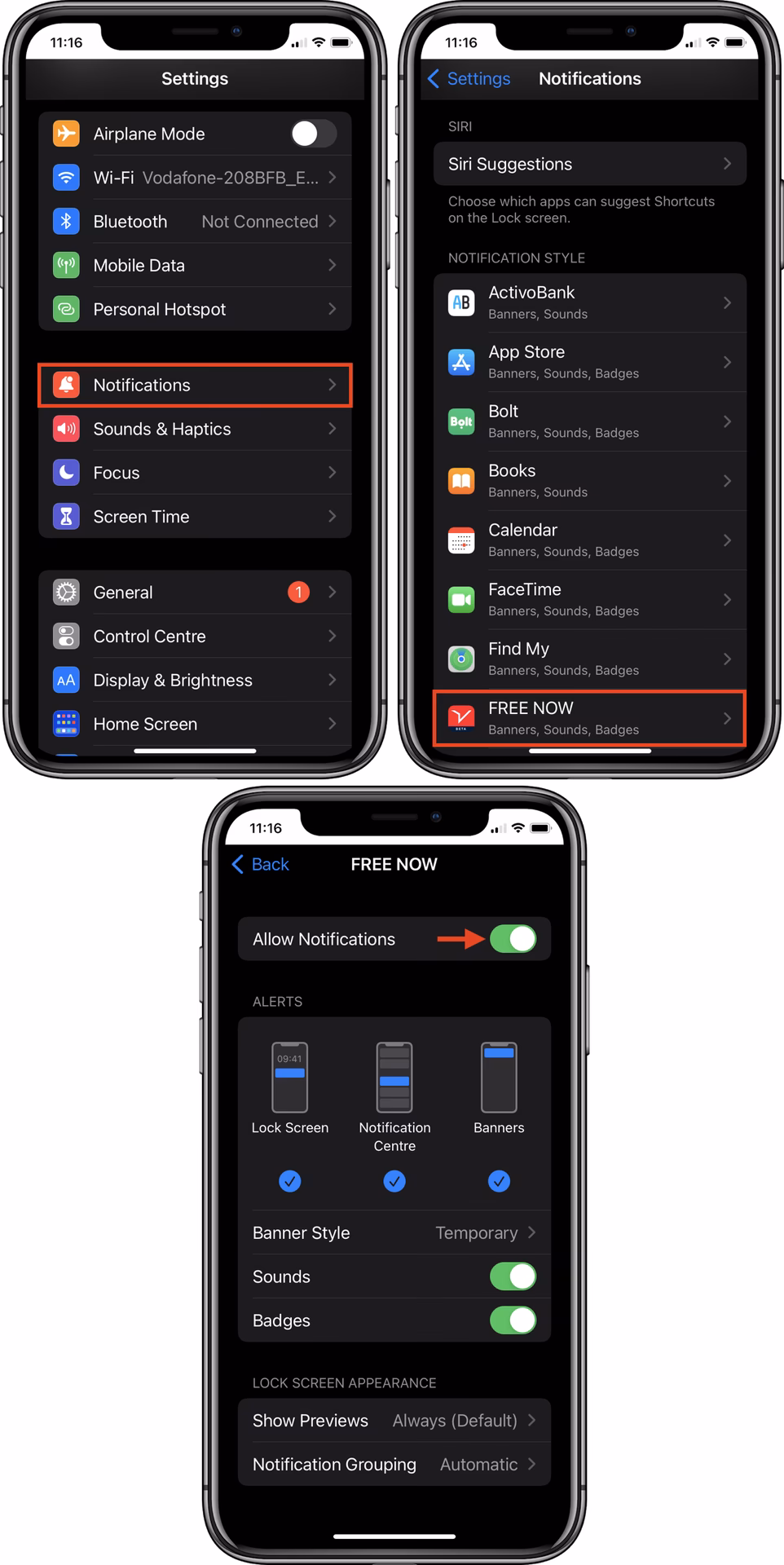 How does freenow taxi service work?