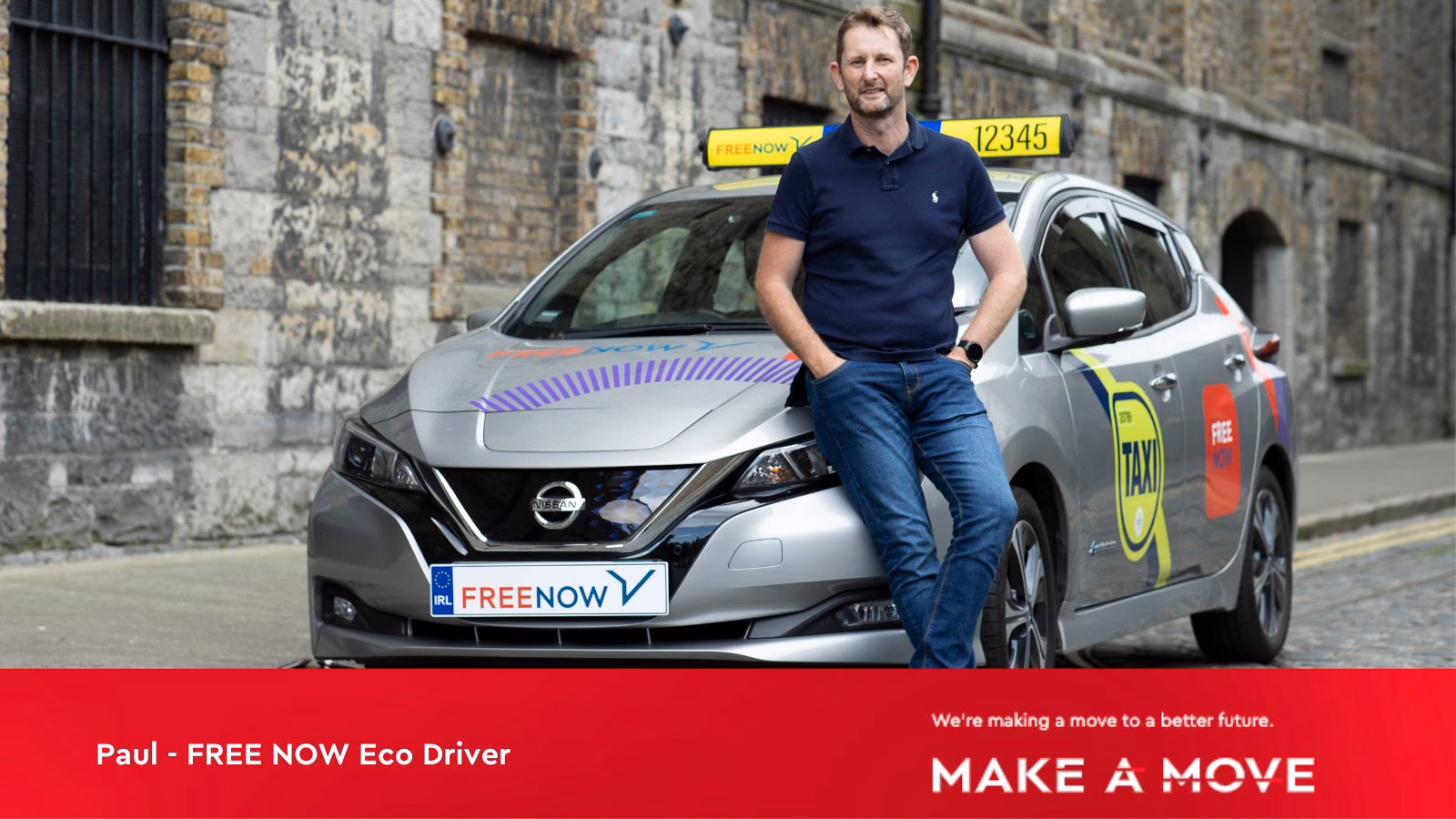 How do I become a freenow taxi driver?