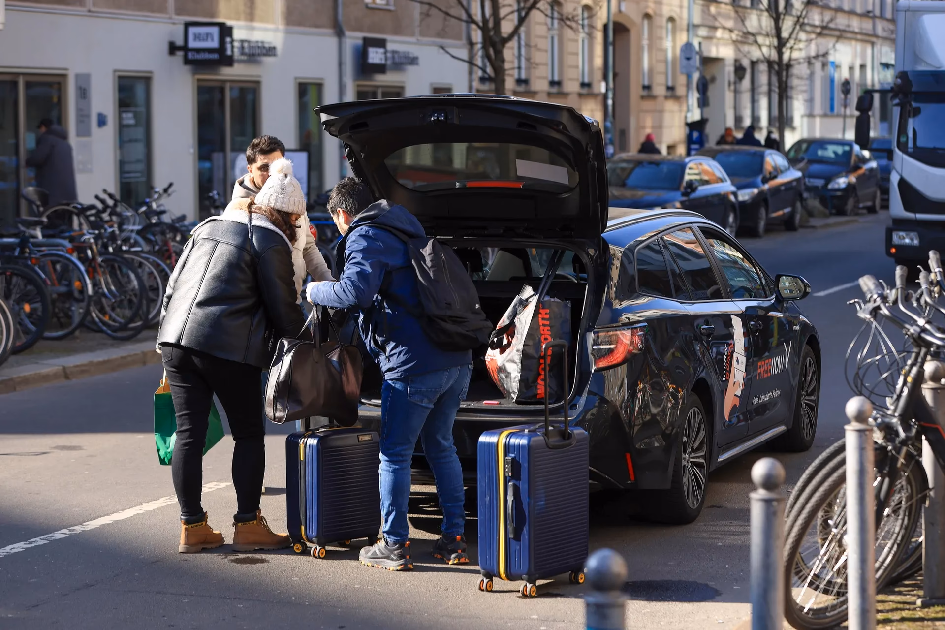 How do I prebook a taxi or ride?