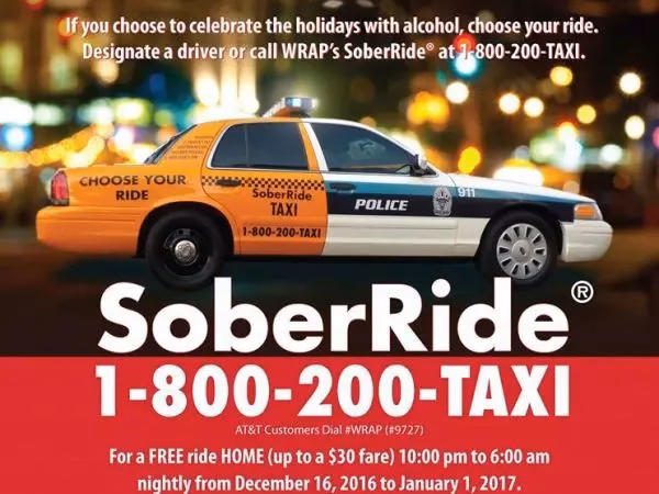 How to get a free ride home when you're drunk?