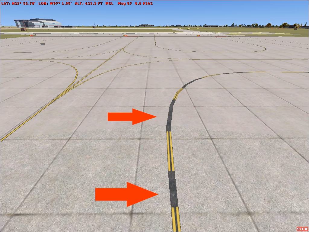 How do I fix a DX10 taxiway line flickering?