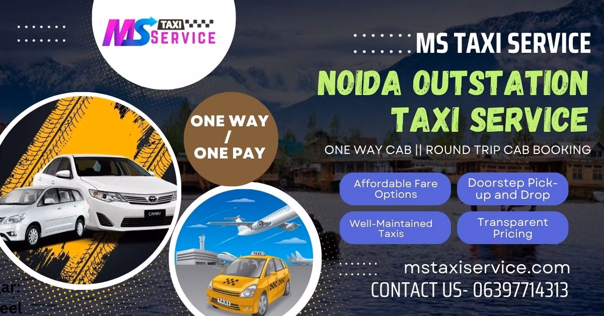 How long does it take to get a taxi in Noida?