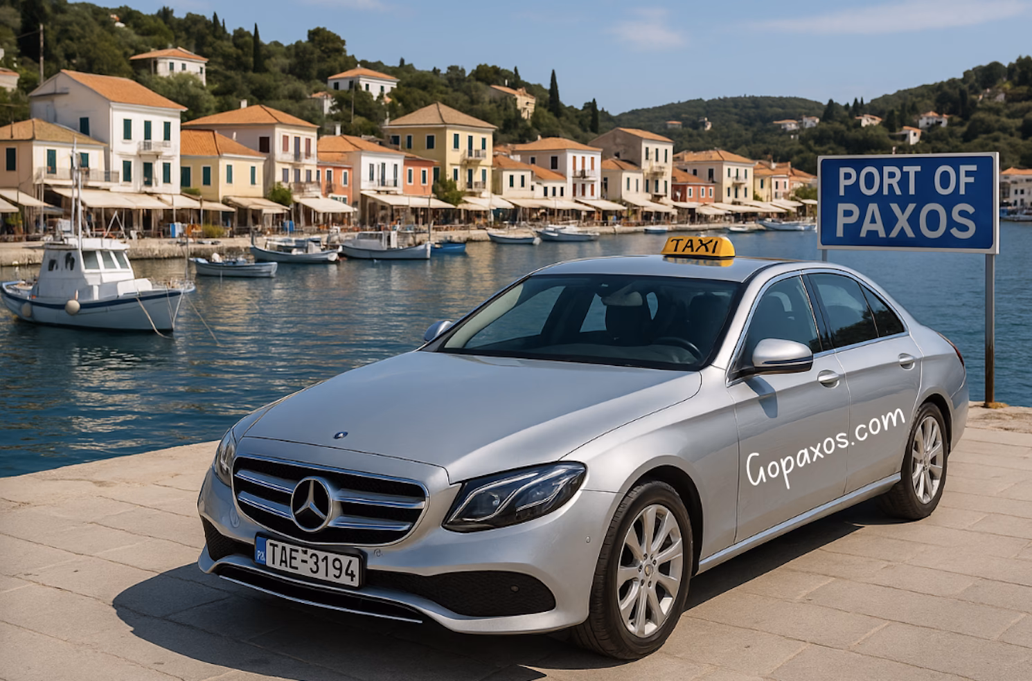 Where is Gaios port?