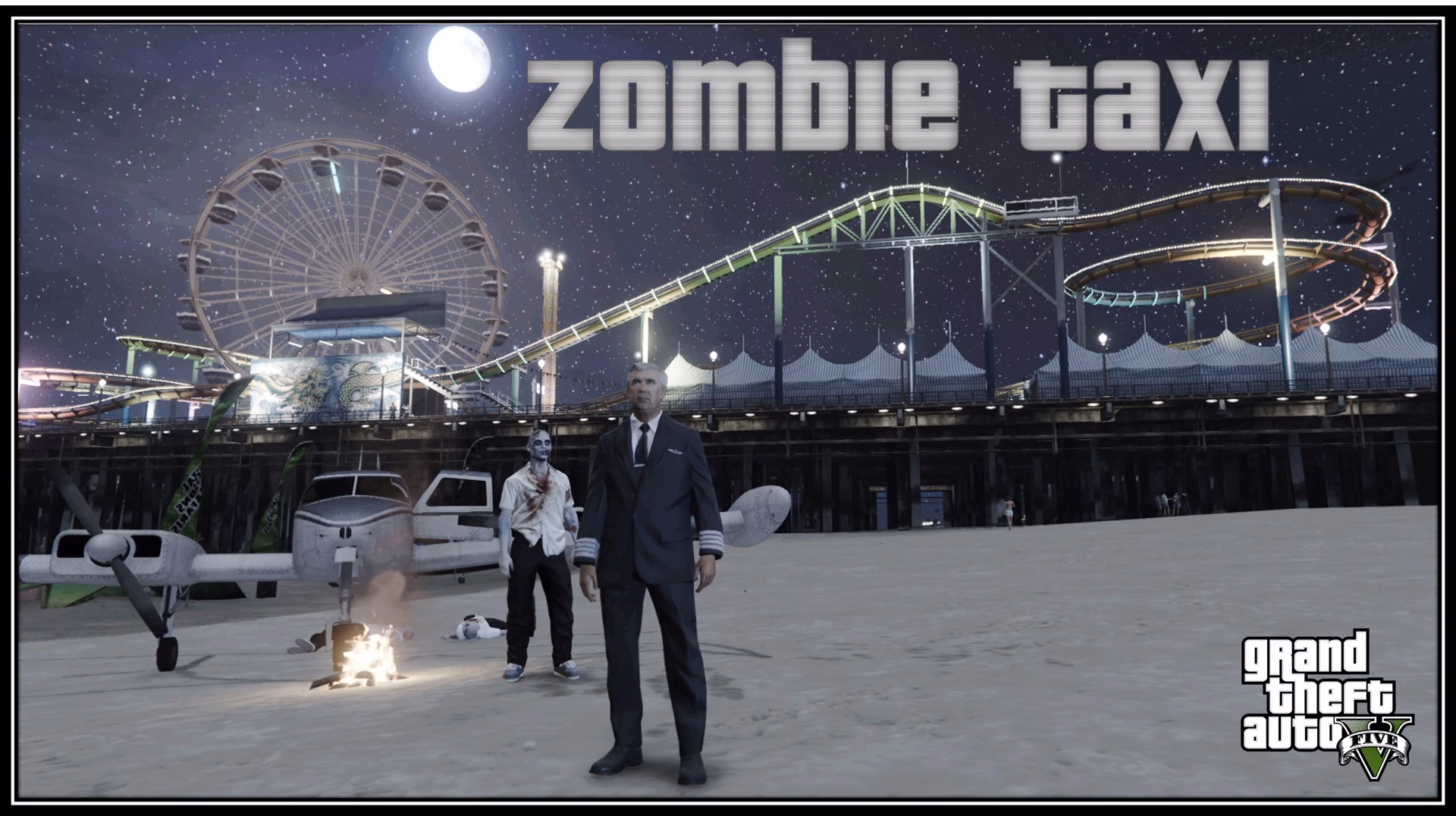 How do you get a zombie horde in GTA 5?