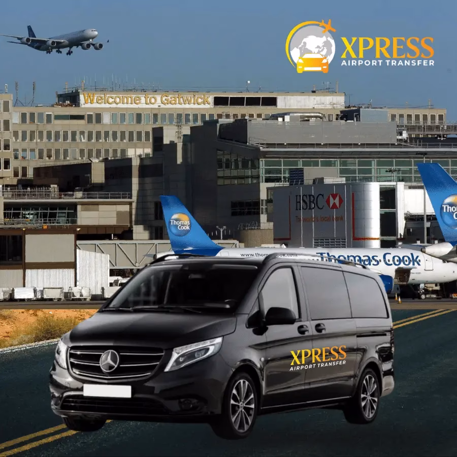 What companies run services between London Gatwick Airport (LGW) and Farnborough?