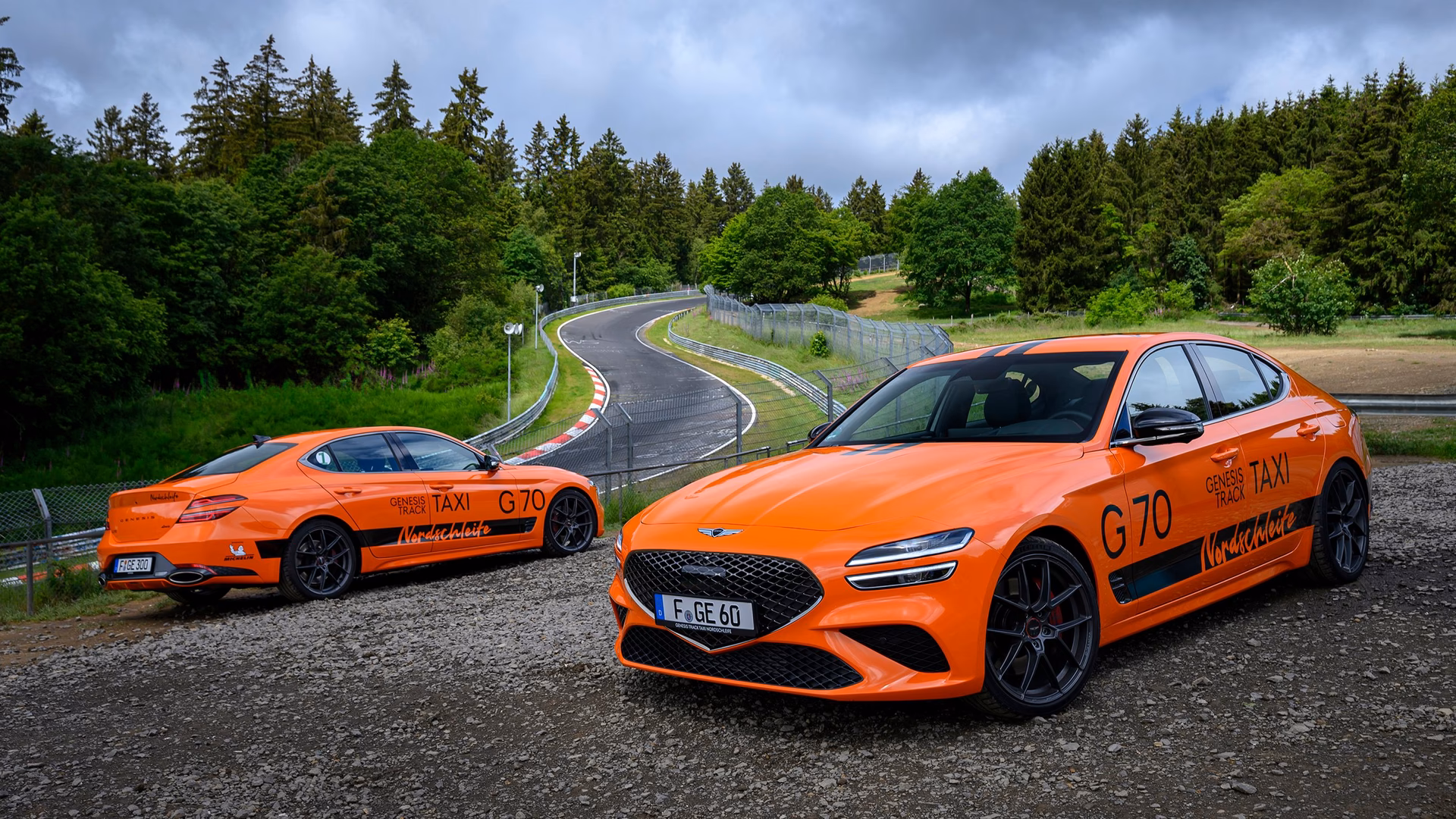 How long does a Genesis track Taxi take?