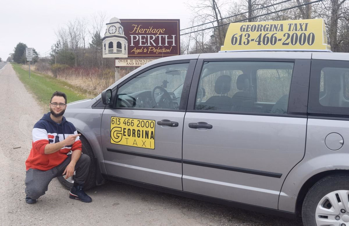 How do I book a cab at Georgina?