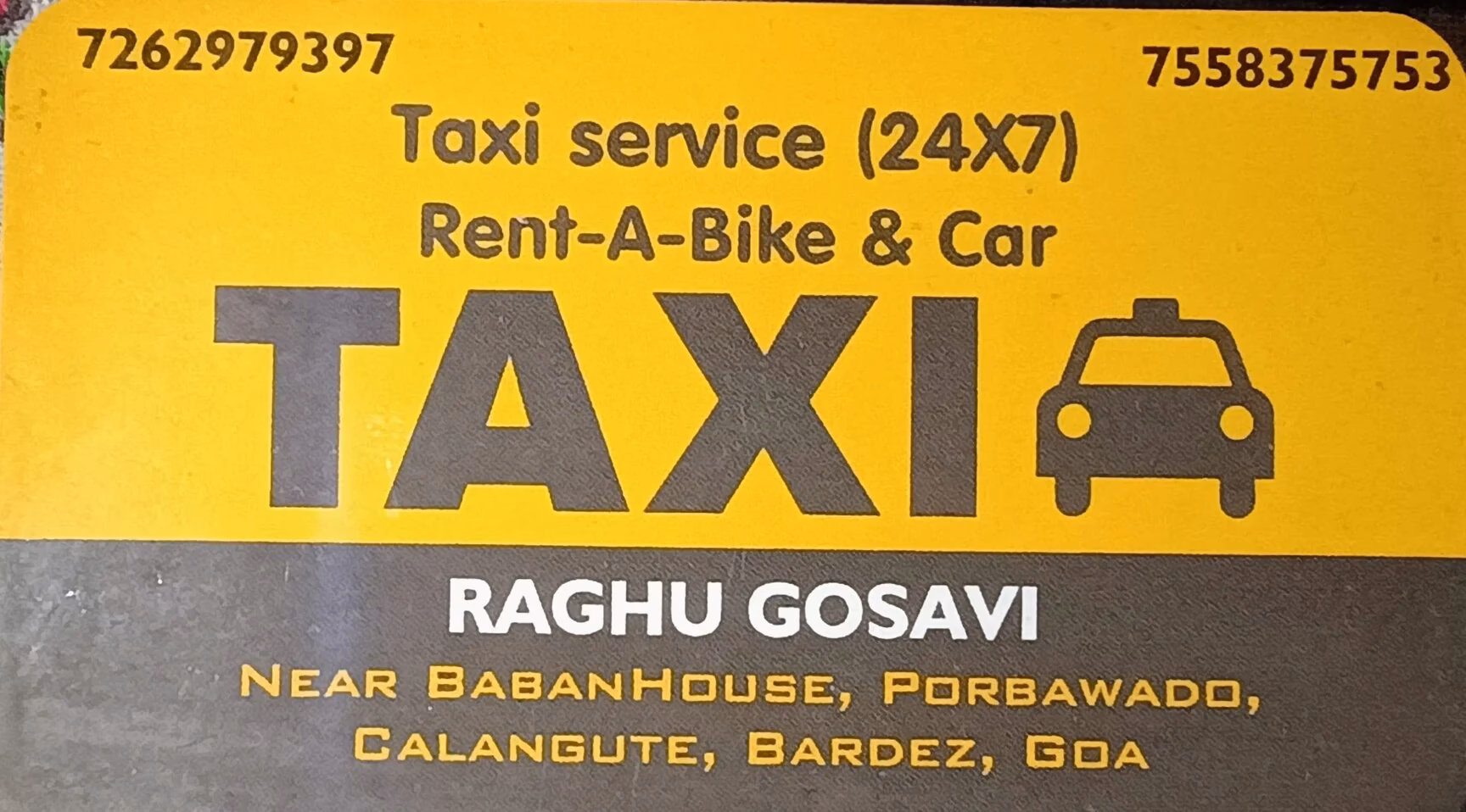 Why should you choose Goa cab taxi service?