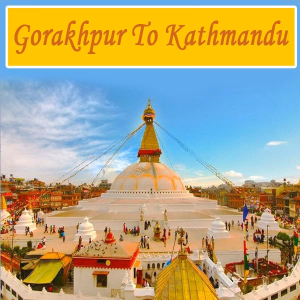 How far is Gorakhpur from Kathmandu?