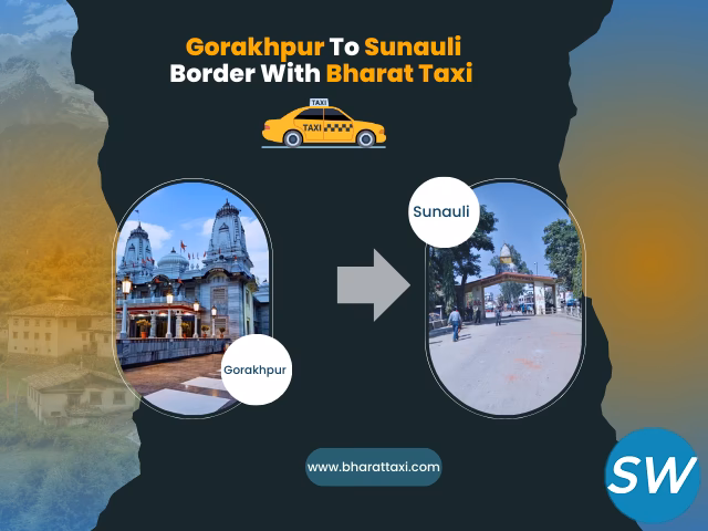 How much is car rental from Sunauli to Gorakhpur Innova?