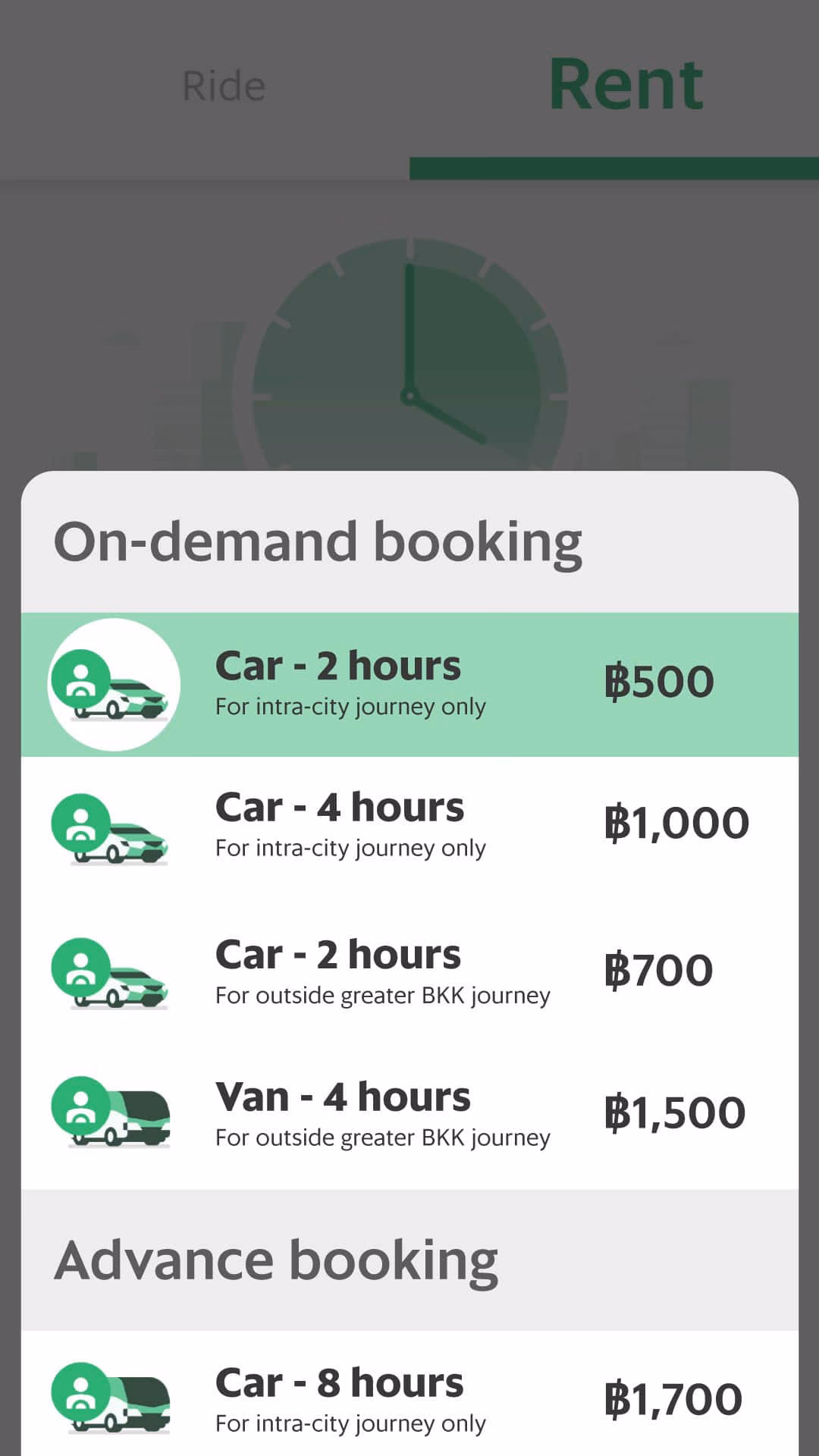 How much does a taxi cost in Bangkok?