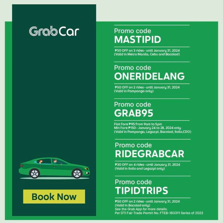 Can I use a grab promo code?
