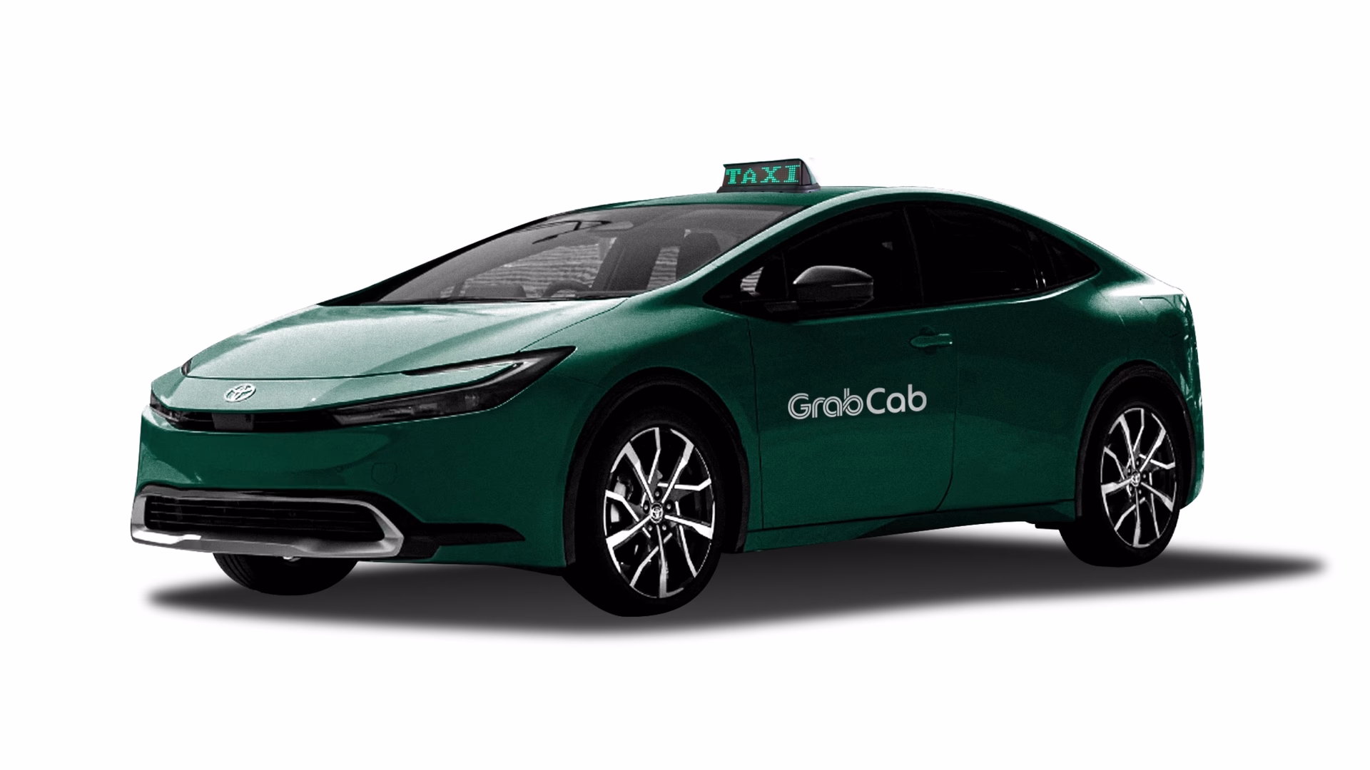 Does GrabTaxi offer a standard taxi option?