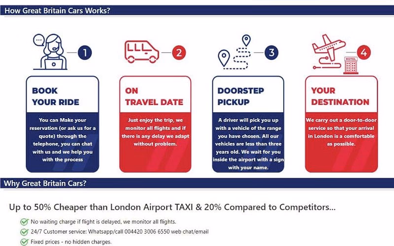 What is a British taxi?