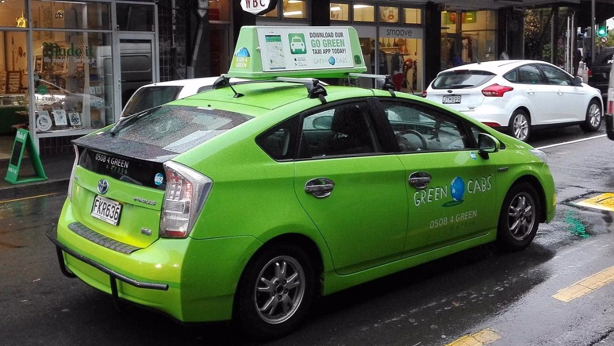 How do I book a cab in Wellington?