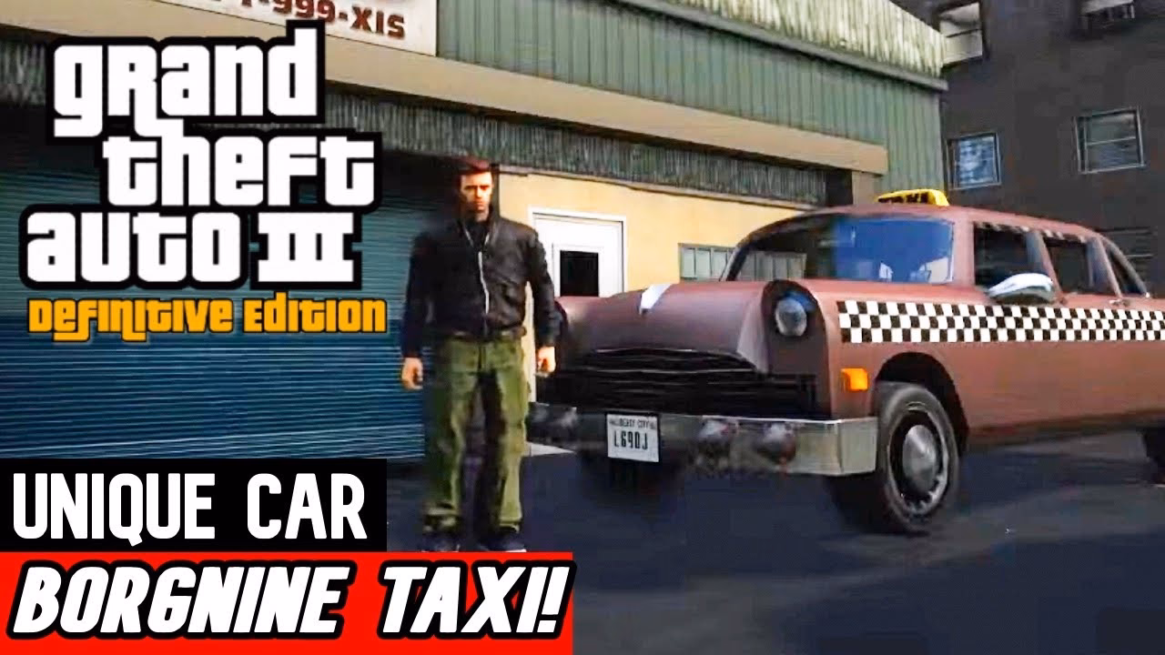 What is a Borgnine taxi in GTA 3?