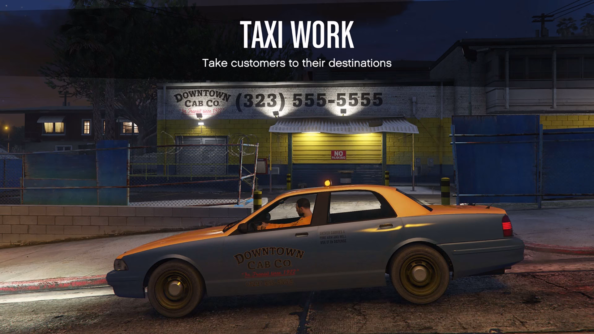 How to quit taxi work GTA Online?