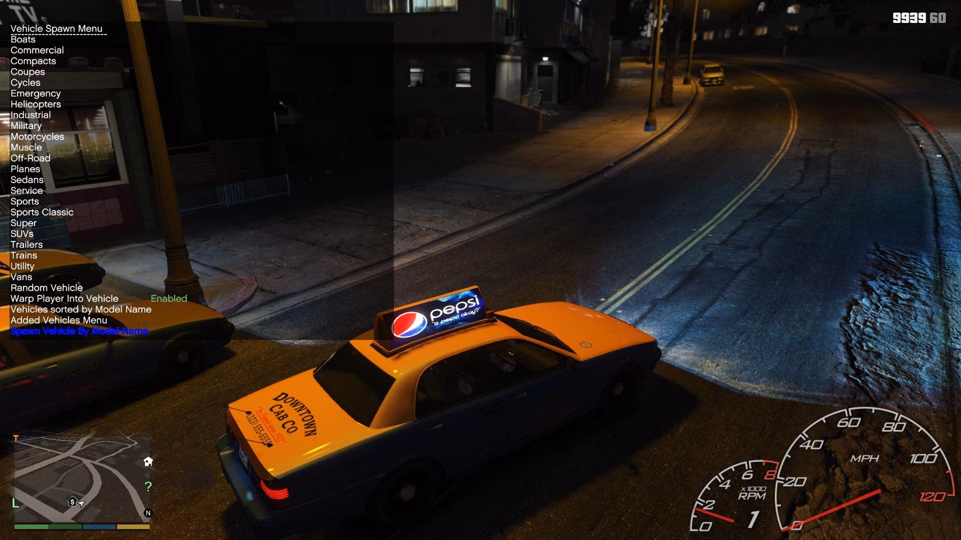 Why are my taxi ad signs so bright?