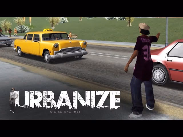 How do you ride a taxi in GTA San Andreas?