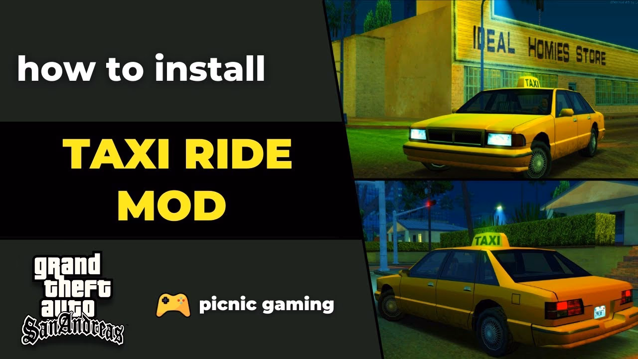 How do I install Taxi Ride Mod V4?