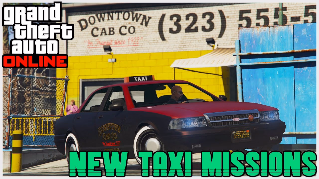 Does GTA 5 online have a taxi business?