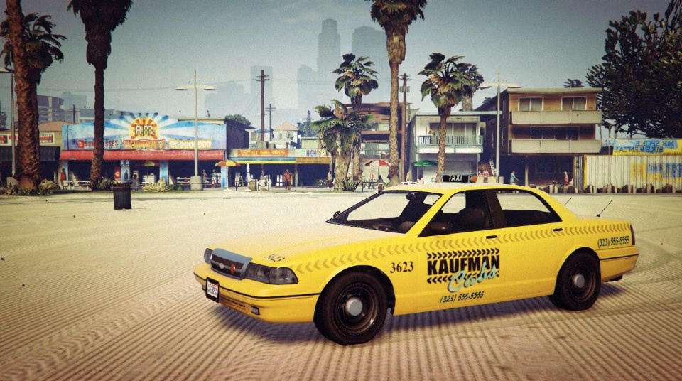 Does vcne have a taxi feature?