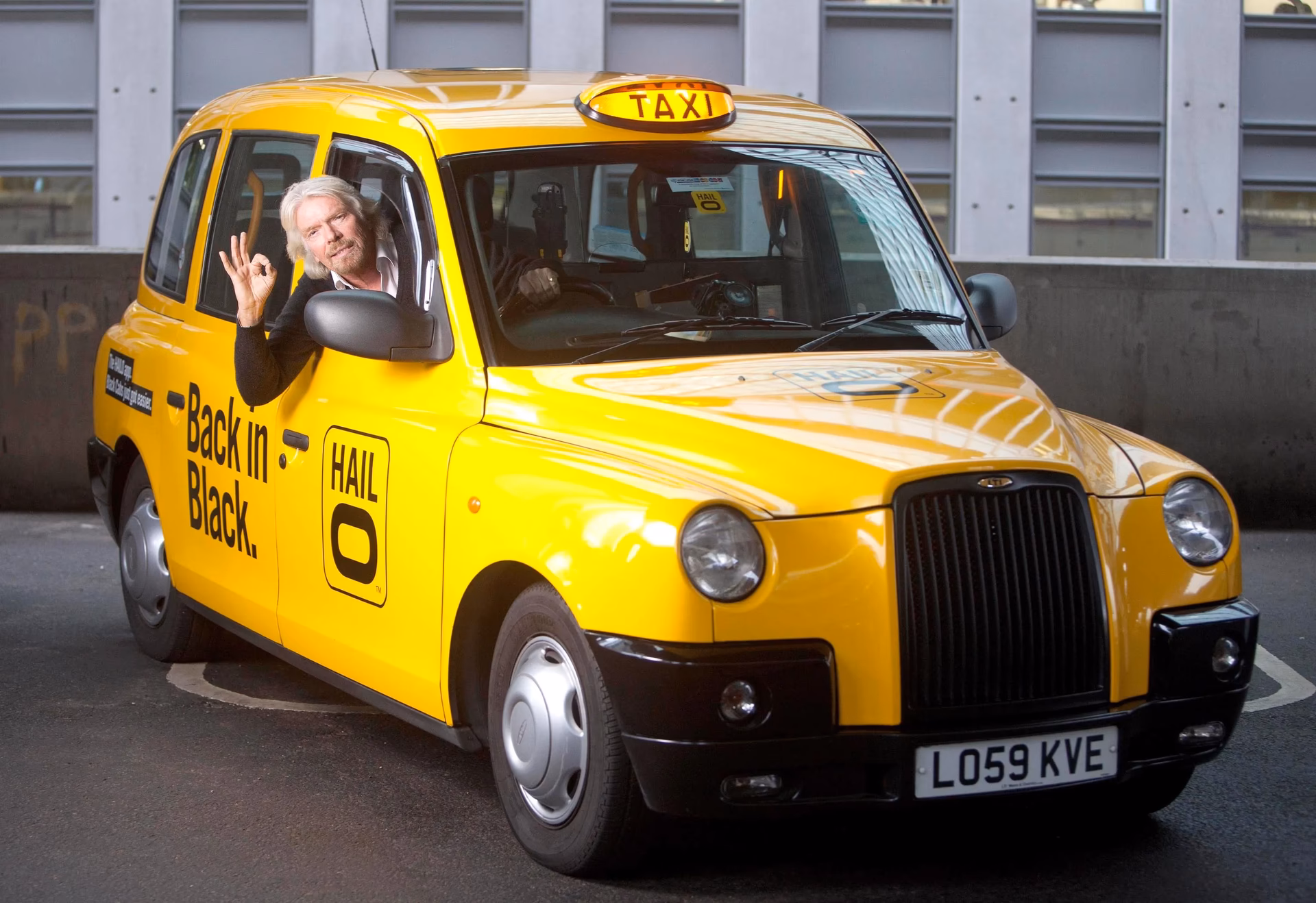 How do you hail a taxi in London?