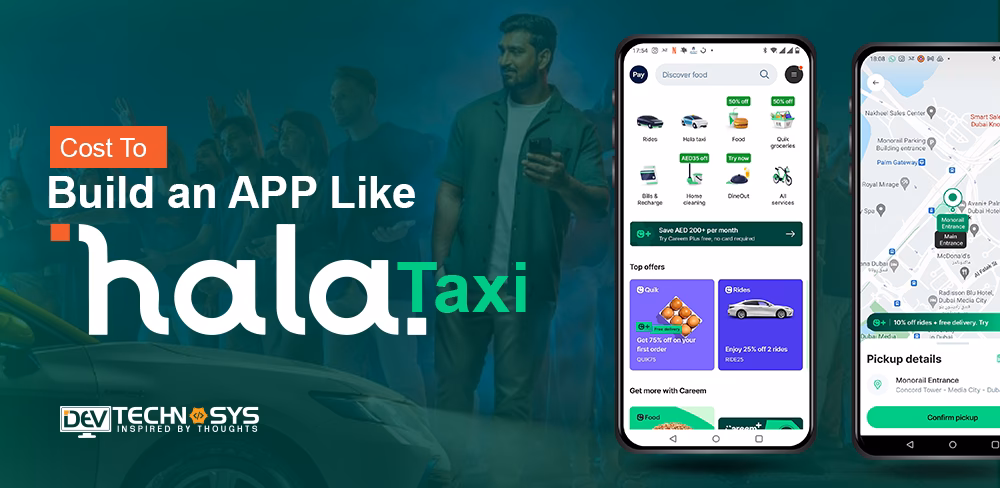 How do I get a Hala taxi on Careem?