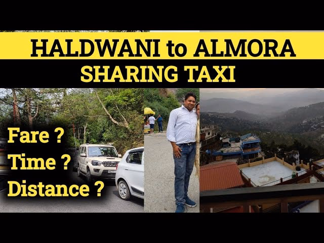 Are shared taxis available from Haldwani to Pithoragarh?