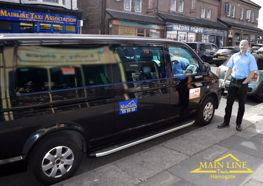 How do I travel with main line taxis Harrogate?