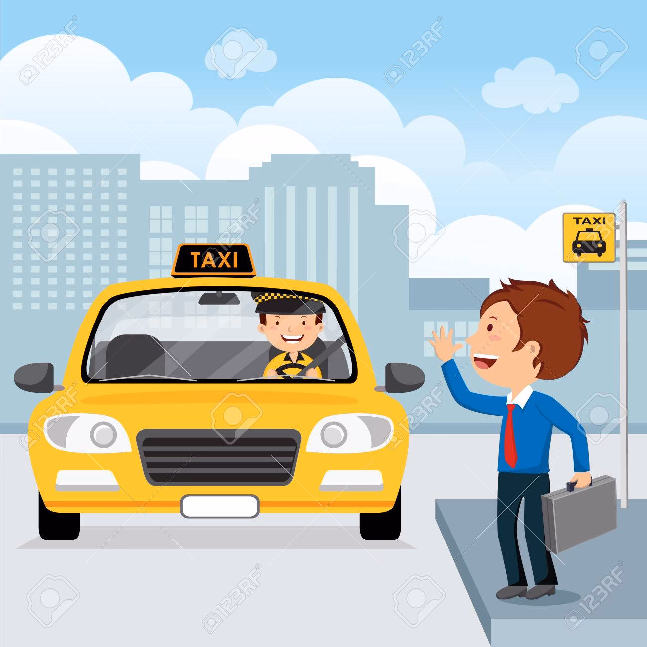 Can you take a taxi at a time?