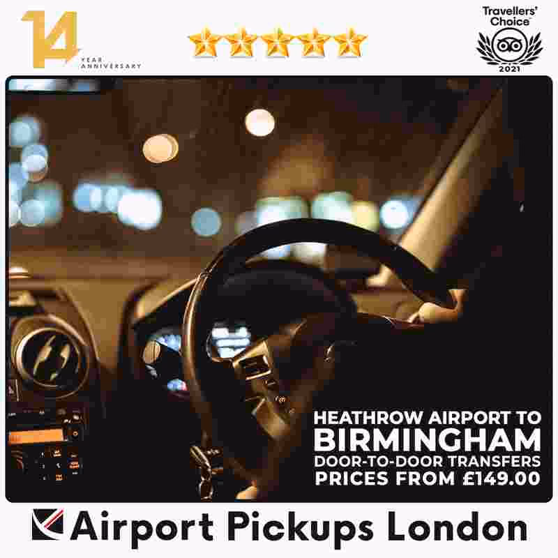 How much is a coach ticket from Birmingham to London Heathrow?