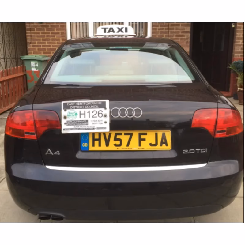 How do I get a taxi test in East Herts?