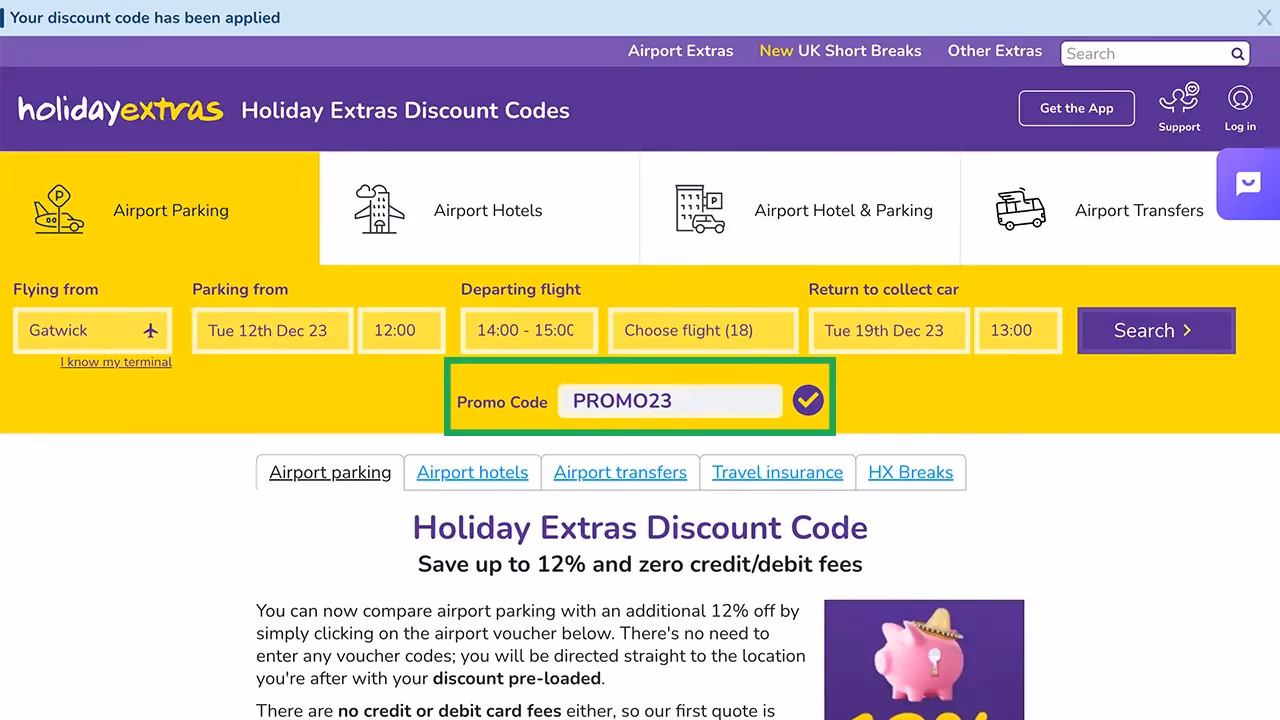 How do I book my airport taxi transfer through Holiday Extras?