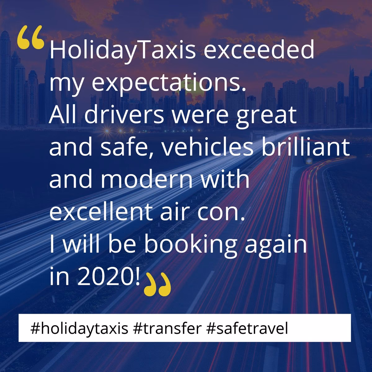 How good is holiday taxis?