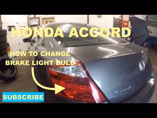 Where can I buy brake light bulbs for my Honda Accord?