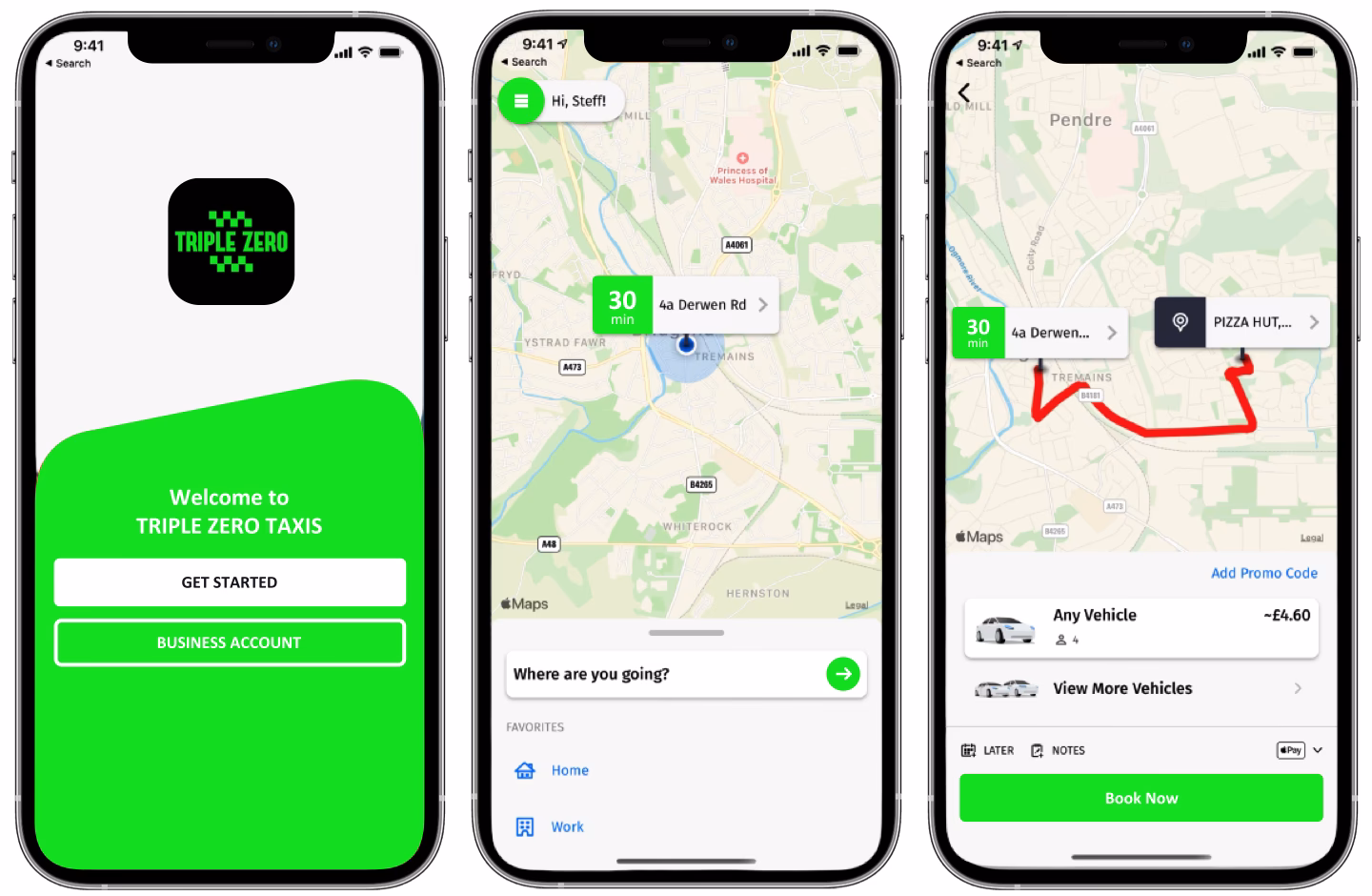 Does D & a private hire offer a minicab service?