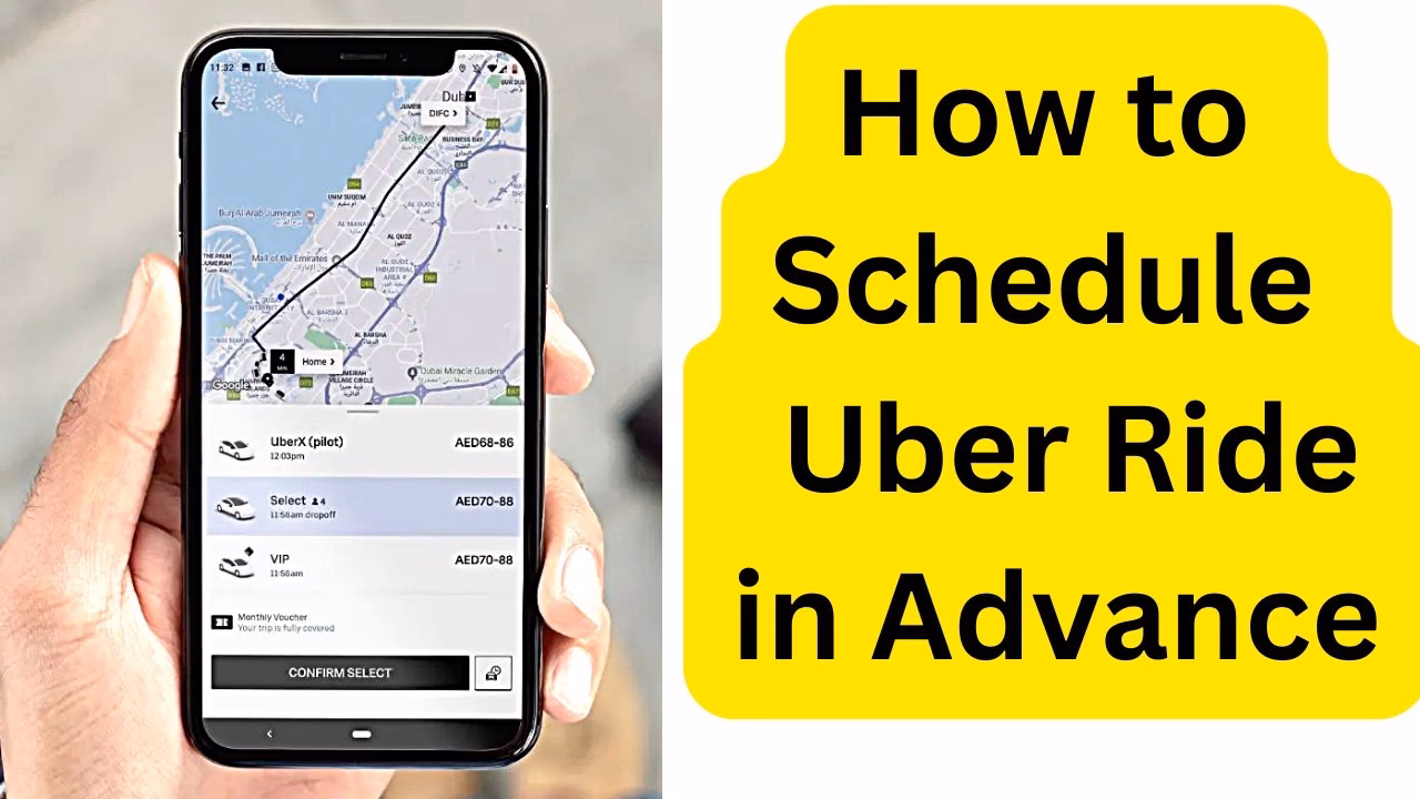 Can I schedule Uber rides in advance?