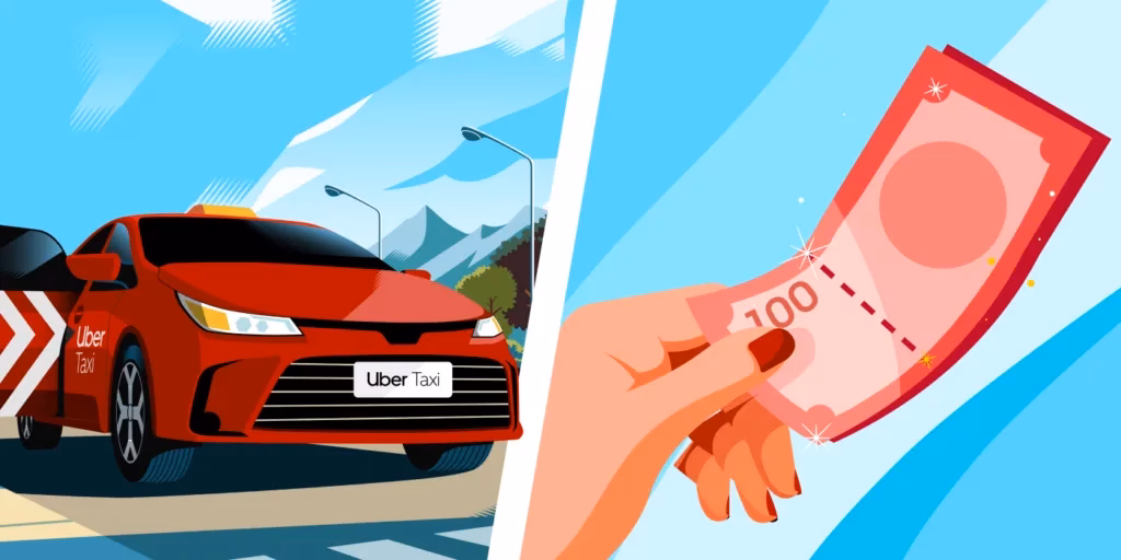 Can you give a driver a cash tip on Uber?