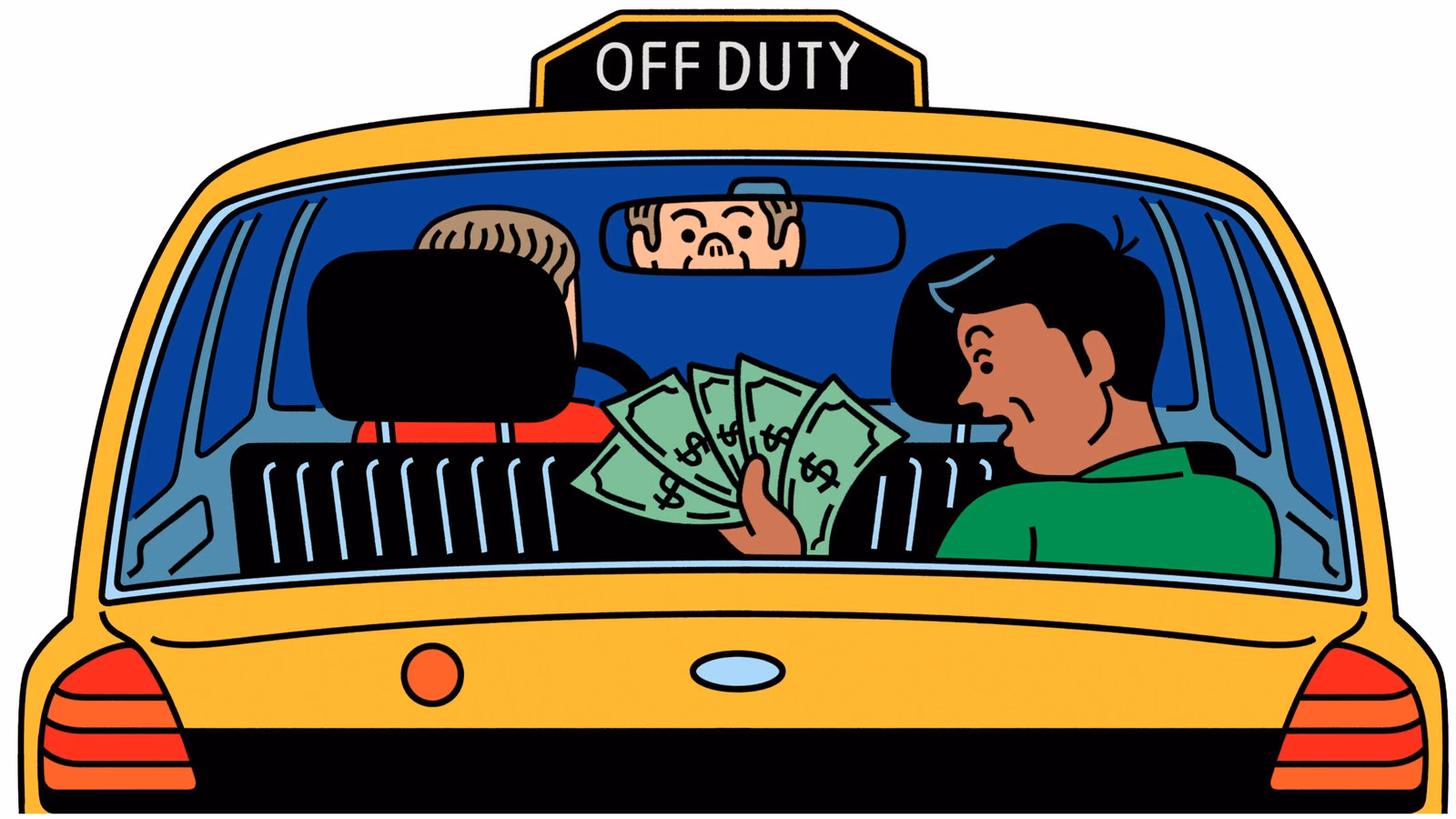 What if a taxi driver was 15 minutes late?