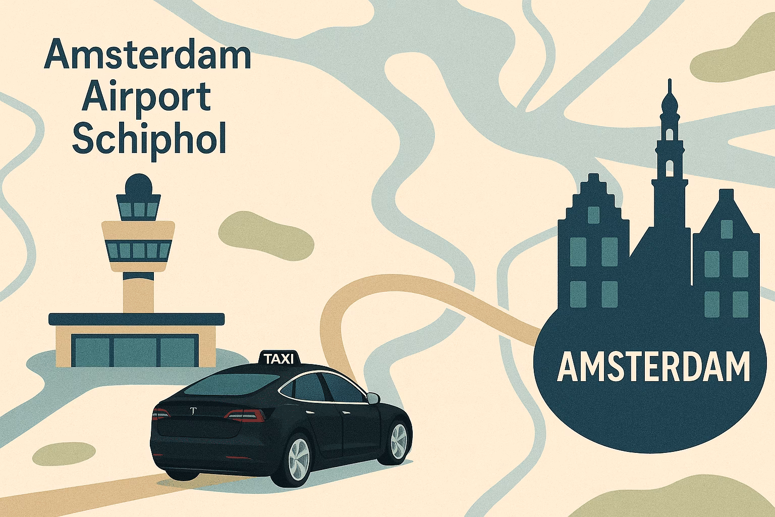 Should you take a taxi to Amsterdam city centre?