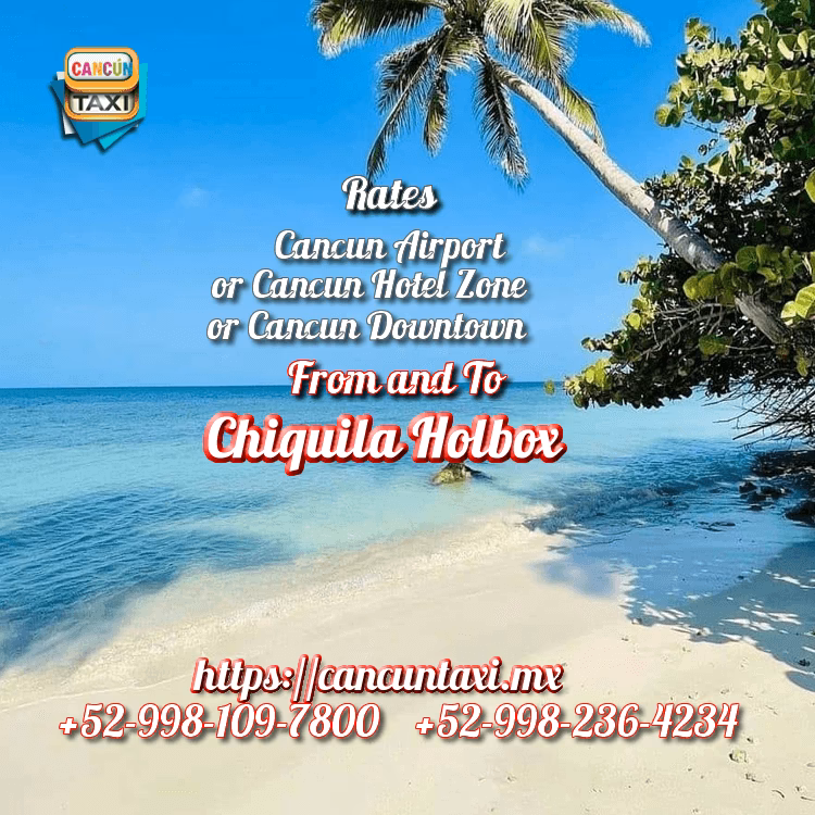 How to get from cancn to Chiquilá without a car?