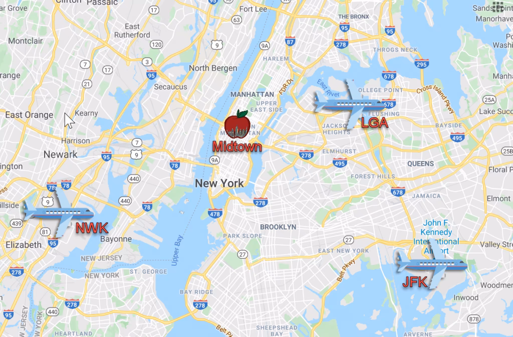 How much is a cab from JFK Airport to Times Square?